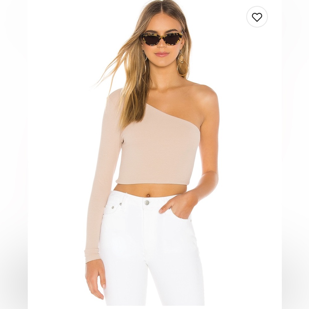 Superdown Karol ribbed crop top